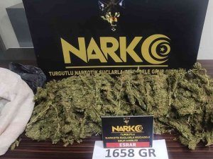 Manisa’da Durdurulan Araçta Esrar Ele Geçirildi