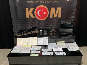 Yüksekova’da Tefecilik Operasyonu