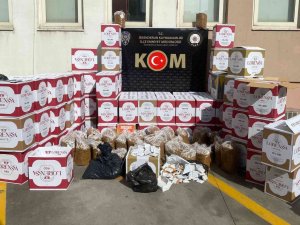 Hatay’da 710 Bin Adet Gümrük Kaçağı Makaron Ele Geçirildi