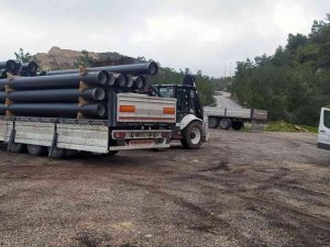 Datça’da İçme Suyu Döşenmeye Başladı