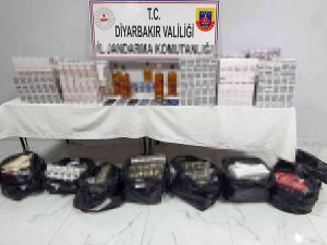 Diyarbakır’da Çok Sayıda Kaçak Ürün Ele Geçirildi