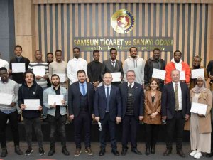 Yabancı Uyruklu Öğrencilere “Dış Ticaret Eğitimi” Sertifikası