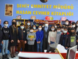 Şehit Emniyet Müdür Yardımcısı Cevher’in İsmi Kütüphaneye Verildi