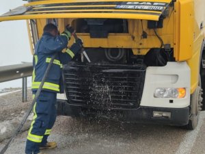 İ̇tfaiye Ekiplerinin Zamanında Müdahalesi Muhtemel Bir Faciayı Önledi