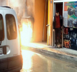 Rize'de Patlama Panik Yarattı