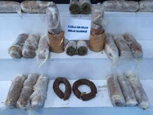 Kavurma Arasında 11 Kilo Esrar Ele Geçirildi