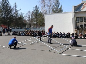 Batman’da Güvenlik Korucularına Afet Eğitimi Verildi