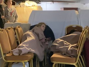 Kiev’de Patlama Tehlikesi Üzerine Otel Müşterileri Sığınaklara İndirildi