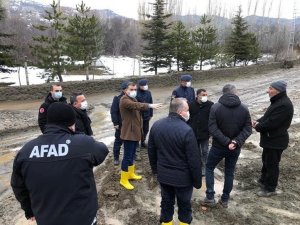 Afet Bölgesinde Hasar Tespit Çalışmaları Başladı