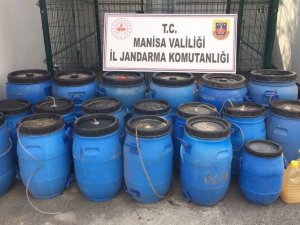 Manisa’da 1,5 Ton Sahte İçki Ele Geçirildi