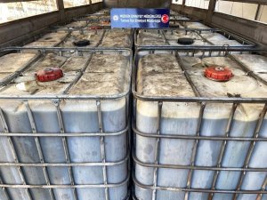 Mersin’de 12 Ton Kaçak Akaryakıt Ele Geçirildi