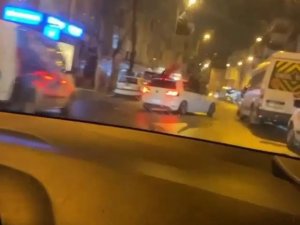 Asker Eğlencesinde Yol Kapatıp Drift Yaptılar
