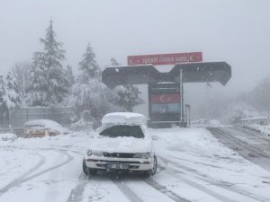 Kırklareli Bulgar Sınırı Beyaza Büründü