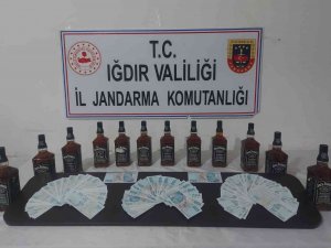 Iğdır’da Sahte Banknot Ve Kaçak İçki Ele Geçirildi