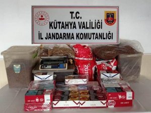 Kütahya’da 25 Bin 500 Adet Bandrolsüz Makaron Ele Geçirildi