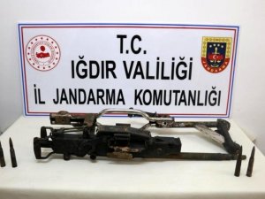Uçaksavar Gövdesi Ve Mühimmatı Ele Geçirildi