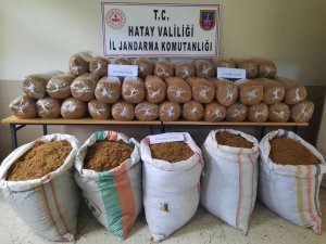 Hatay’da Kaçak 450 Kilo Tütün, 23 Kilo Çay Ele Geçirildi