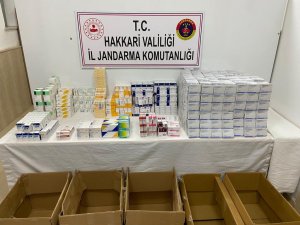 Yüksekova’da 2 Bin 330 Paket Kırmızı Reçeteli İlaç Ele Geçirildi