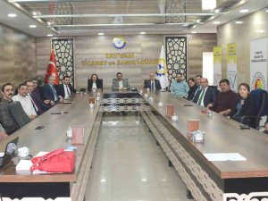 Tatvan’da Banka Müdürleriyle Toplantı