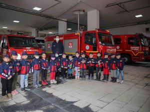 Miniklere İtfaiye Dersi