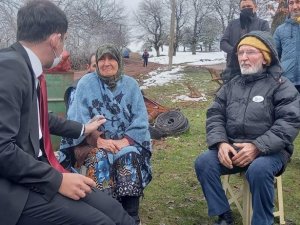 Yangında Evsiz Kalan Şehit Ailesine Devlet Sahip Çıktı