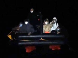 Datça’da 8 Düzensiz Göçmen Kurtarıldı