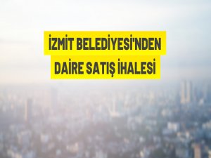 İzmit Belediyesi'nden konut satışı