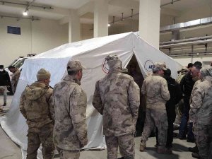 Bingöl Afad, Koruculara Çadır Kurma Eğitimi Veriyor