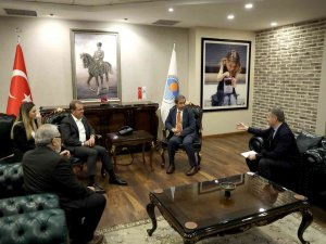 Seçer, Ab Türkiye Delegasyonu İle Bir Araya Geldi