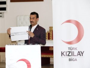 Kızılay Biga Şube Başkanı Başer Güven Tazeledi