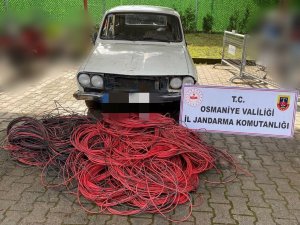 Osmaniye’de Enerji Kablolarını Çalan Şüpheli Yakalandı