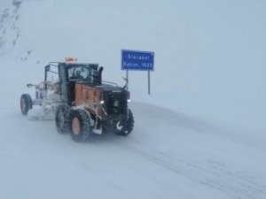 Antalya-konya Karayolunda Kar Yağışı Başladı
