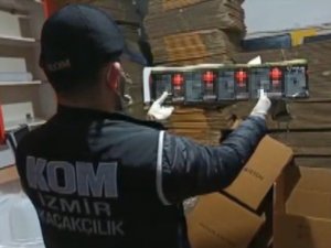 İ̇zmir’de Sahte Etil Alkol İmalathanesine Polis Baskını