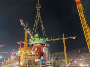 Akkuyu Ngs’nin Birinci Güç Ünitesinde Ana Ekipmanın Montajı Yapıldı