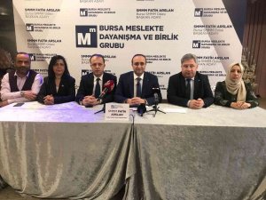 Bursa Smmmo Başkan Adayı Fatih Arslan: "Çözüm Üretecek Ve Kararlılıkla Hayata Geçirecek Bir Yönetimiz"