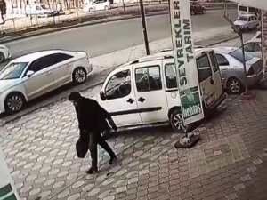 Otomobilden 150 Bin Lira Değerinde Makine Parçalarını Çalan Hırsız Yakalandı