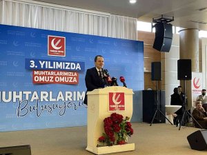 Yeniden Refah Partisi Genel Başkanı Fatih Erbakan Muhtarlarla Buluştu