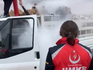 Elazığ’da Umke Ekipleri Bu Kez Yangına Müdahale Etti