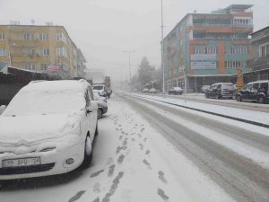 Denizli Baharı Kar İle Karşılandı