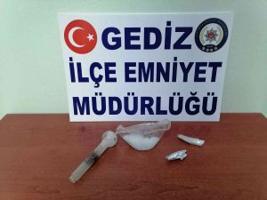 Gediz’de Uyuşturucuya 1 Tutuklama