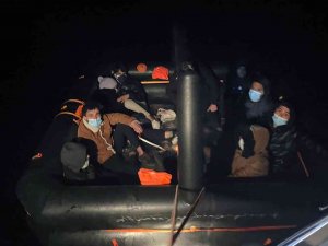 Datça’da 9 Düzensiz Göçmen Kurtarıldı
