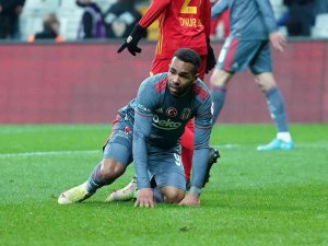 Ziraat Türkiye Kupası: Beşiktaş: 1 - Kayserispor: 1 (İ̇lk Yarı)