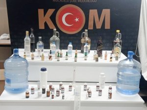 Eskişehir’de Kaçak Alkol Operasyonu