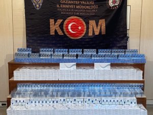 Gaziantep’te 7 Kilogram Kaçak Nargile Tütünü Ele Geçirildi