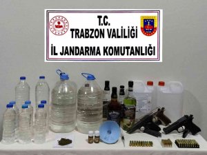 Sahte İçki Üretirken Yakalandı