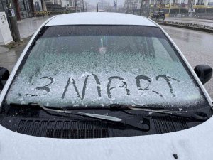 Düzce’ye Mart Ayında Kar Sürprizi