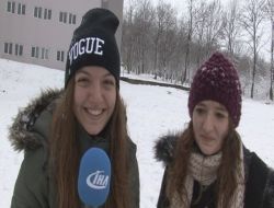 OMÜ’lü Öğrenciler Karın Keyfini Çıkardı