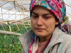 Serasını Hortum Vuran Kadın Çiftçinin Gözyaşları