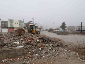 Kahta’da İşgal Edilen Sokak Yeniden Ulaşıma Açıldı