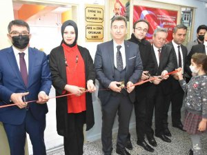 Hayırsever Desteğiyle Yaptırılan Akıl Ve Zeka Oyunları Sınıfı Törenle Açıldı